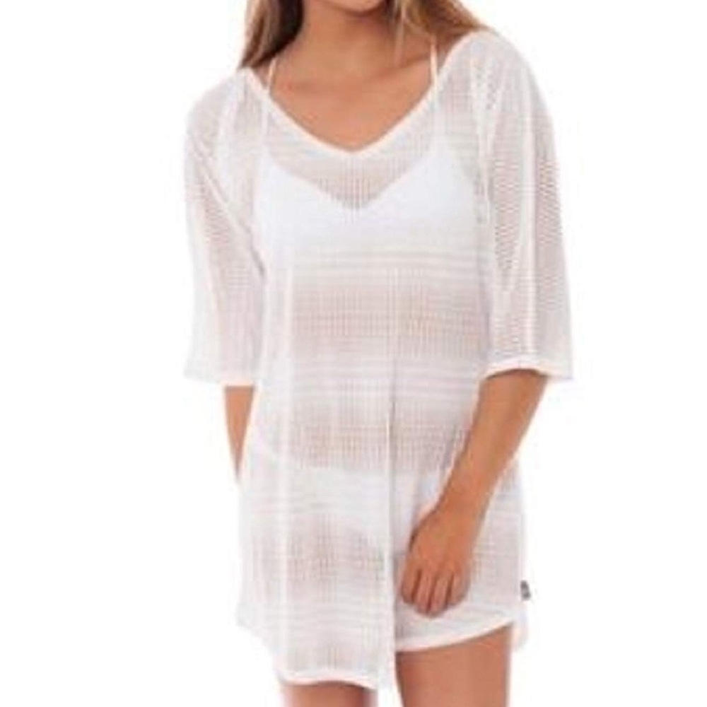 O’Neill Swimsuit Cover-up in White Size XL NWT